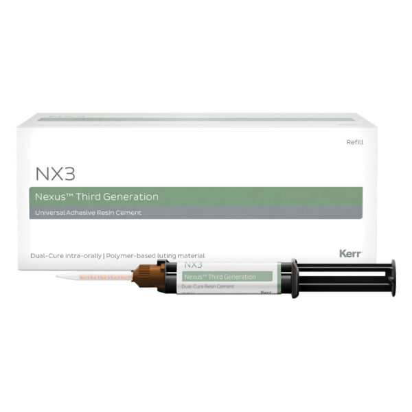 Kerr Dental NX3 Nexus Third Generation Dual Cure White Automix Syringe 5gm