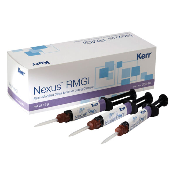 Kerr Dental Nexus RMGI Resin Modified Glass Ionomer Luting Cement Kit Kerr Dental Nexus RMGI Resin Modified Glass Ionomer Luting Cement Kit