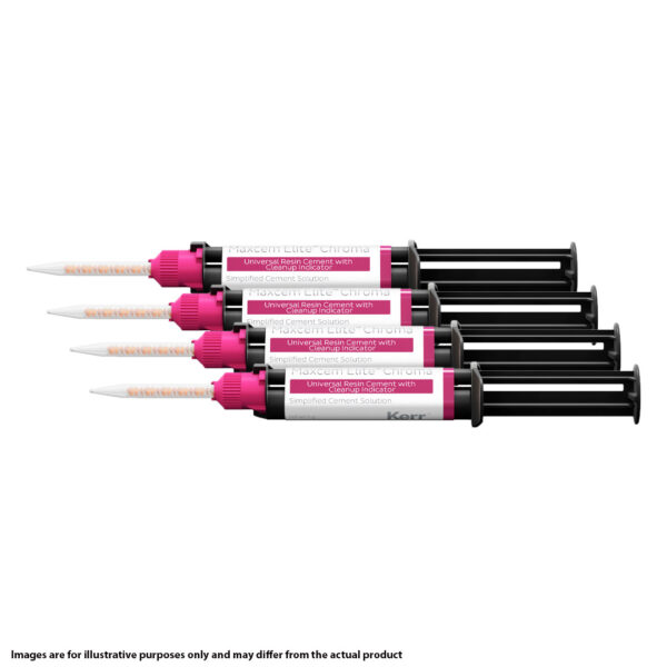 Kerr Dental Maxcem Elite Chroma Clear 5gm Syringe (4) Kerr Dental Maxcem Elite Chroma Clear 5gm Syringe (4)