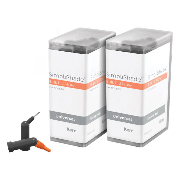 Kerr Dental SimpliShade Bulk Fill Flow 0.25gm Unidose (20) Kerr Dental SimpliShade Bulk Fill Flow 0.25gm Unidose (20)