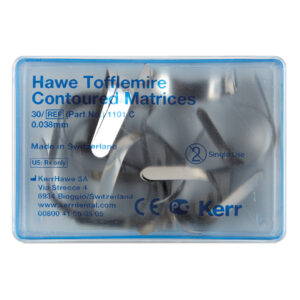 Kerr Hawe Tofflemire Matrices Contoured 0.038mm Thin (30)