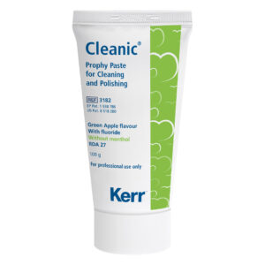 Kerr Hawe Cleanic Prophy Paste Green Apple with Fluoride 100gm Tube