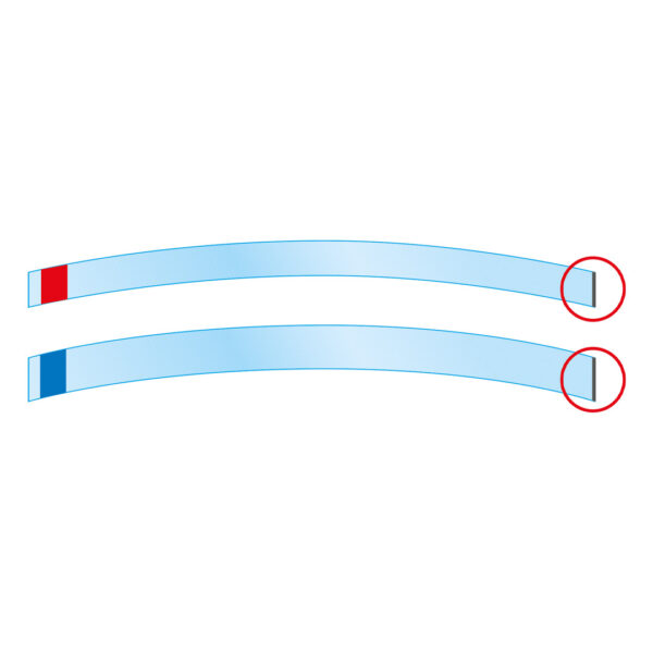 Kerr Hawe Stopstrip Curved Assorted (150)