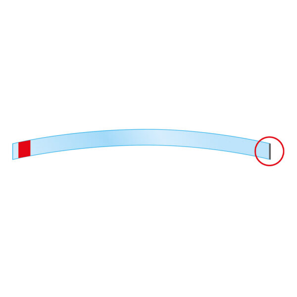 Kerr Hawe Stopstrip Curved 8mm Red (100) Kerr Hawe Stopstrip Curved 8mm Red (100)