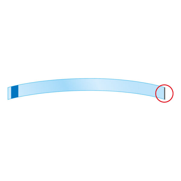 Kerr Hawe Stopstrip Curved 10mm Blue (100) Kerr Hawe Stopstrip Curved 10mm Blue (100)