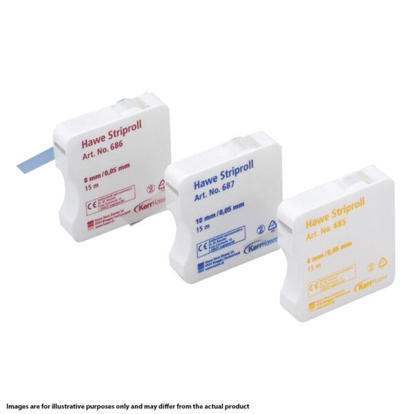 Kerr Hawe Striproll Polyester Matrix Strip Transparent 10mm x 15m Roll Kerr Hawe Striproll Polyester Matrix Strip Transparent 10mm x 15m Roll