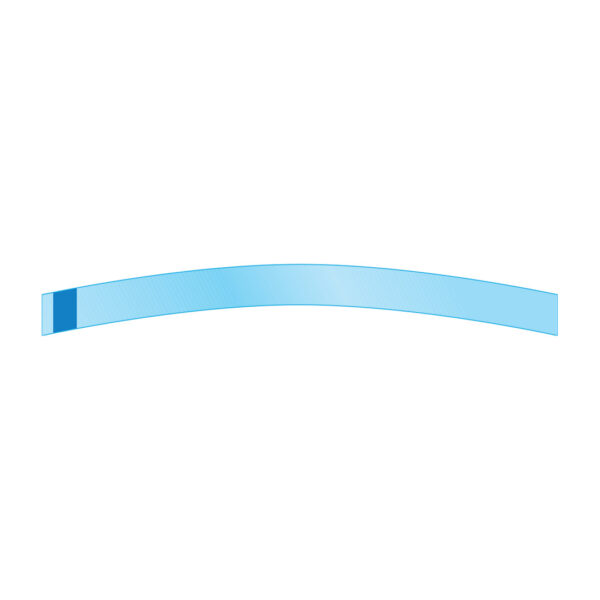 Kerr Hawe Matrix Strips Transparent Curved 0.05mm Thin 10mm x 73mm Blue (100) Kerr Hawe Matrix Strips Transparent Curved 0.05mm Thin 10mm x 73mm Blue (100)