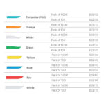 Kerr Hawe Sycamore Interdental Wedges 13mm White (100)