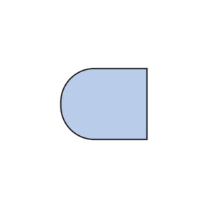 Kerr Hawe Identoflex Super Acrylic Polishers Grenade Fine Light Blue Unmounted (12)