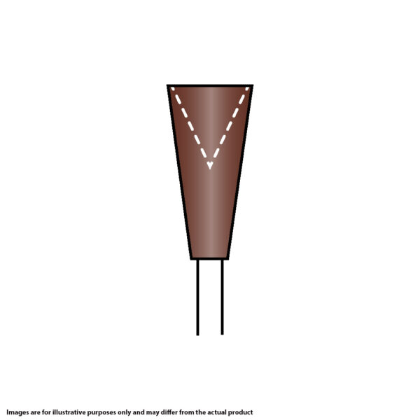 Kerr Hawe Identoflex Gold, Amalgam & Precious Metal Alloy Prepolishers Cup Brown RA (12) Kerr Hawe Identoflex Gold, Amalgam & Precious Metal Alloy Prepolishers Cup Brown RA (12)