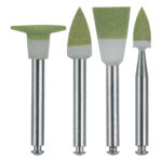 Kerr Hawe Identoflex Diamond Ceramic Polishers Cup Green/White RA (6)