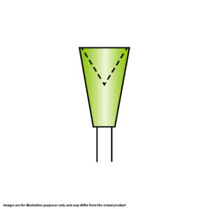 Kerr Hawe Identoflex Porcelain Ceramic Prepolishers Cup Green RA (12)