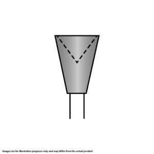 Kerr Hawe Identoflex Porcelain Ceramic Gloss Polishers Cup Grey RA (12)