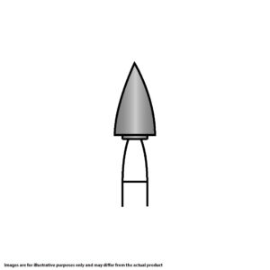 Kerr Hawe Identoflex Porcelain Ceramic Gloss Polishers Minipoint Grey RA (12)