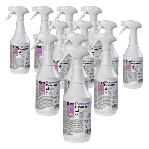 Kerr Metrex EmPower Foam Dual Enzymatic Spray 710ml Bottle (12)