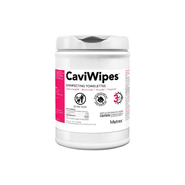Kerr Metrex CaviWipes Disinfecting Towelettes Canister 150mm x 170mm (160) Kerr Metrex CaviWipes Disinfecting Towelettes Canister 150mm x 170mm (160)