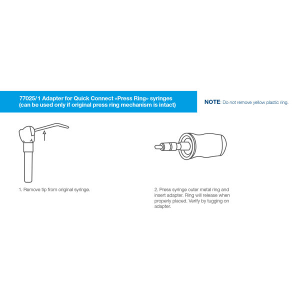 Kerr Pinnacle Seal-Tight Adaptor P Press Ring Style Quick Connect