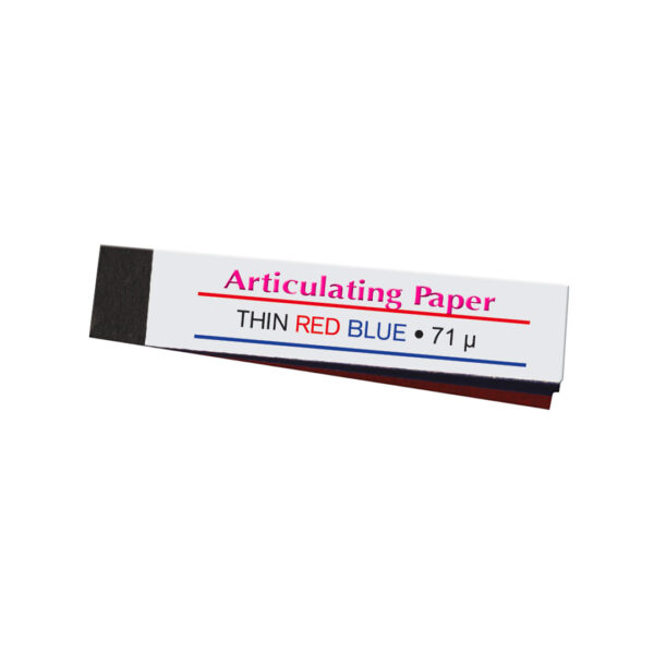 W. R. Rayson Articulating Paper Thin Blue/Red 71u (12) W. R. Rayson Articulating Paper Thin Blue/Red 71u (12)