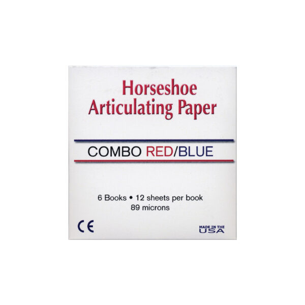 W. R. Rayson Articulating Paper Thin Blue/Red 89u Horseshoe (6)