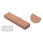 Medesy Sharpening Stone India Bench Stone Medium Red 12mm x 25mm x 100mm (HxWxL)