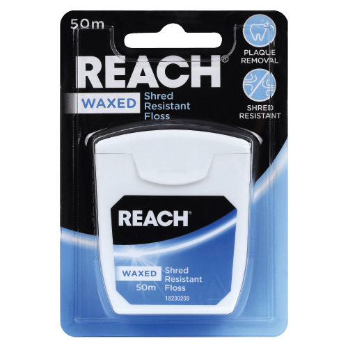REACH-Waxed-Shred-Resistant-Floss REACH Waxed Shred Resistant Floss 50m