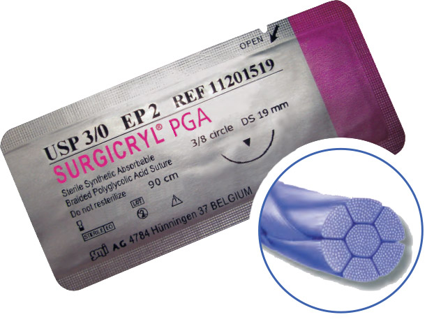 Surgicryl-PGA-Sutures
