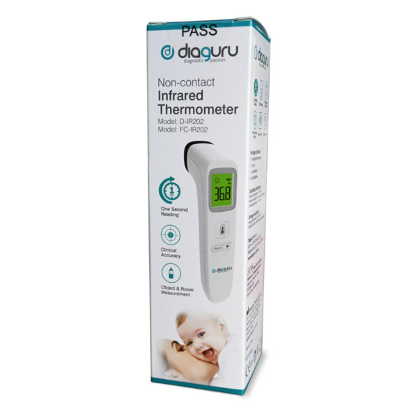 Diaguru Infrared No Touch Forehead Thermometer