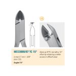 Medesy Orthodontic Wire Cutters No. 87 TC Angled 15° Tungsten Carbide 130mm