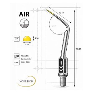 Scorpion Ultrasonic Tip Universal AIR for KaVo SONICflex 2000 & 2003