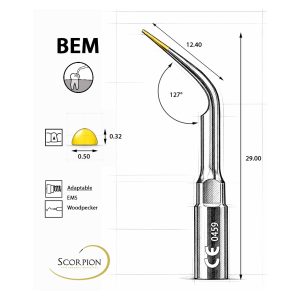 Scorpion Ultrasonic Tip Universal BEM for EMS & Woodpecker