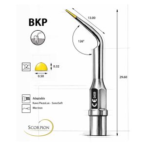 Scorpion Ultrasonic Tip BKP for Kavo PIEZOlux, KaVo SonoSoft & Mectron