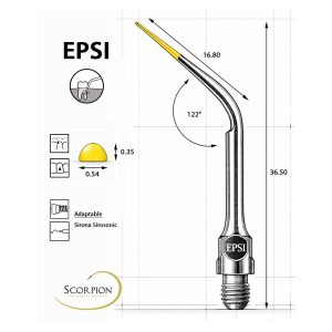 Scorpion Ultrasonic Tip Perio EPSI for Sirona SiroSonic