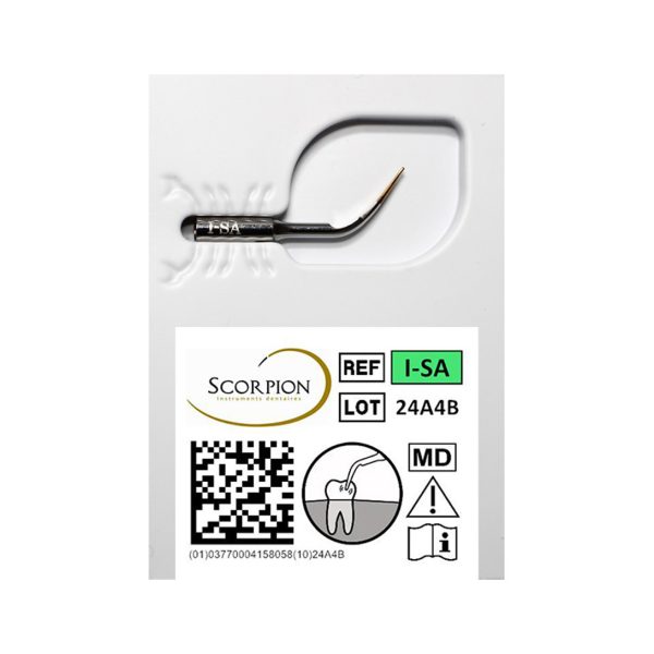 Scorpion Ultrasonic Tip Universal CLiP Compatible I-SA for Acteon Satelec, NSK Varios & DTE