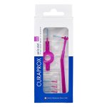 Curaprox CPS 406 Perio Interdental Brushes with Angled Holder Fuchsia (5)