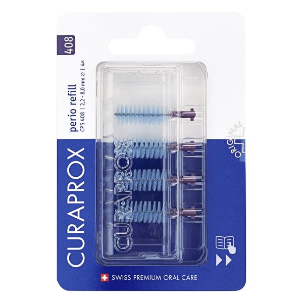 Curaprox CPS 408 Perio Interdental Brushes Deep Violet (4)