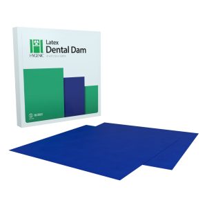 Hygenic Latex Dental Dam Medium Blue 152mm x 152mm (36)