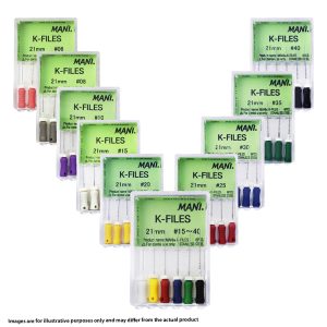 Mani K-Files 28mm No. 45 White (6)