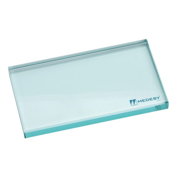 Medesy Mixing Slab Glass 150mm x 80mm x 15mm (LxWxH)