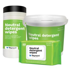 Reynard Neutral Detergent Wipes Soft Packs 200mm x 330mm 50's (12)