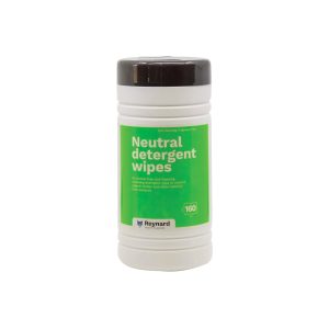 Reynard Neutral Detergent Wipes Canister 220mm x 200mm 160's (12)
