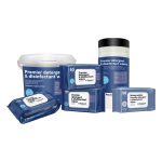 Reynard Premier Detergent & Disinfectant Biodegradable Wipes Soft Packs 330mm x 220mm 50's (12)