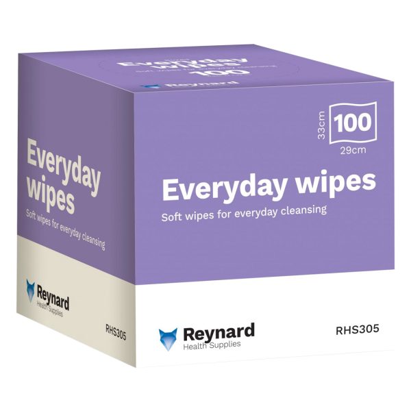 Reynard Everyday Patient Wipes 330mm x 290mm 100's (12) Reynard Everyday Patient Wipes 330mm x 290mm 100's (12)