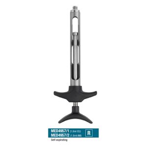 Medesy Syringe Self Aspirating 1.8ml American Thread with Teflon Handle Nerissimo Line