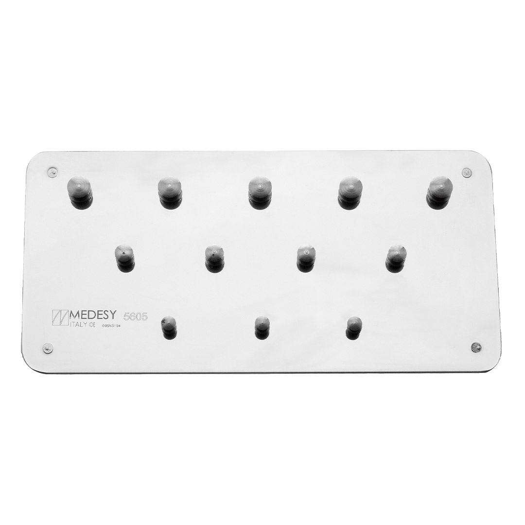 Medesy Rubber Dam Clamp Tray Stainless Steel Original Holds 12 Rubber Dam Clamps Medesy Rubber Dam Clamp Tray Stainless Steel Original Holds 12 Rubber Dam Clamps