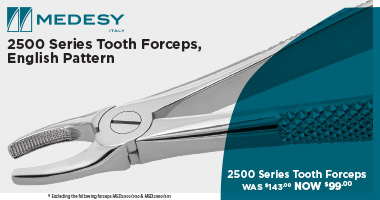 Medesy 2500 Series Tooth Forcepts