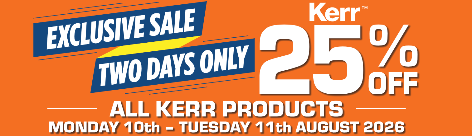 Kerr Exclusive 2 day Sale