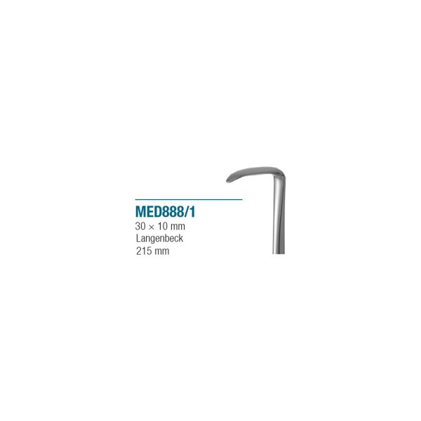 Medesy Retractor Langenbeck No. 1 30mm x 10mm 215mm