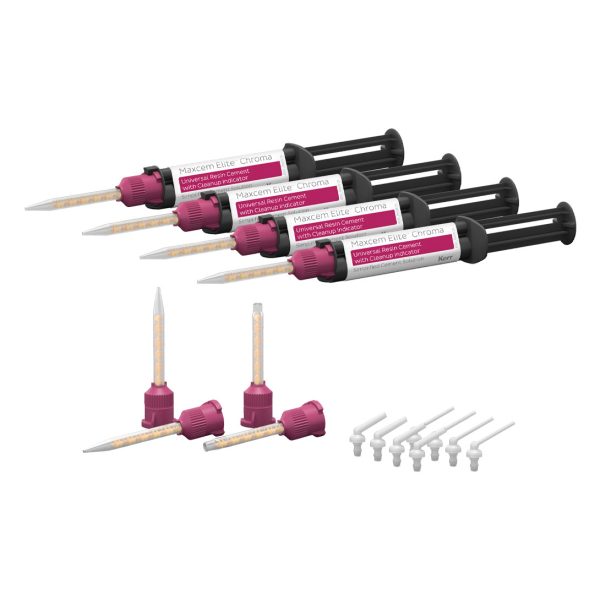 Kerr Dental Maxcem Elite Chroma Automix Mixing Tips (8) & Intraoral Tips (8)