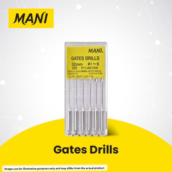 Mani Gates Glidden Drills 32mm No. 2 (6) Mani Gates Glidden Drills 32mm No. 2 (6)
