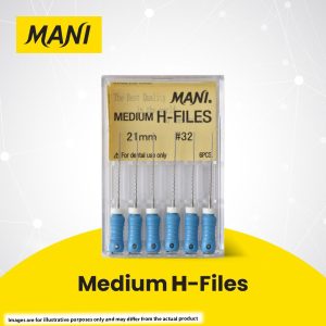 Mani Medium Hedstrom Files 25mm No. 17 White (6)